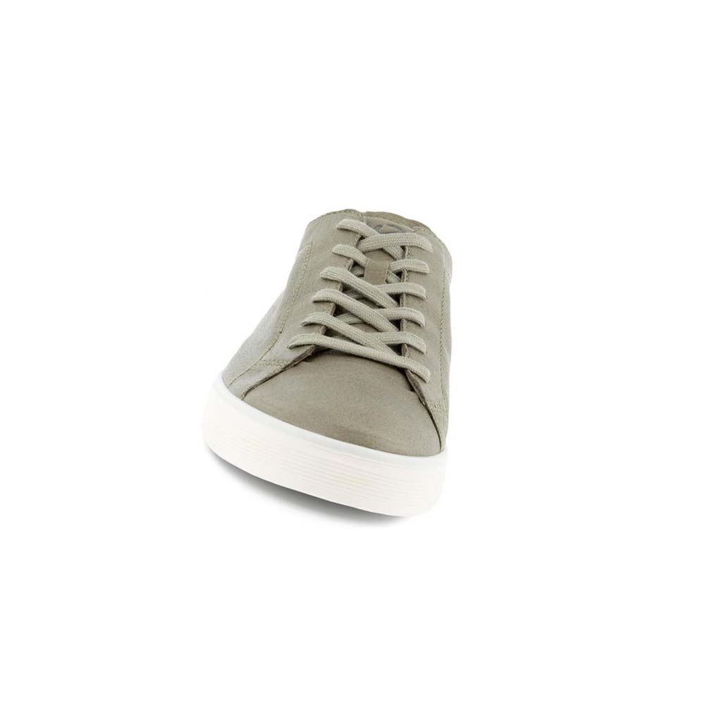 Ecco Street Tray Retro 2.0 Joggesko Herre Olivengrønne | NO 665BEX